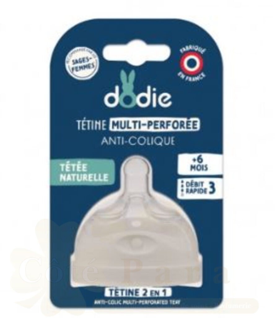 DODIE TETINE MULTI PERFOREE ANTI COLIQUE 0-6M+ D1