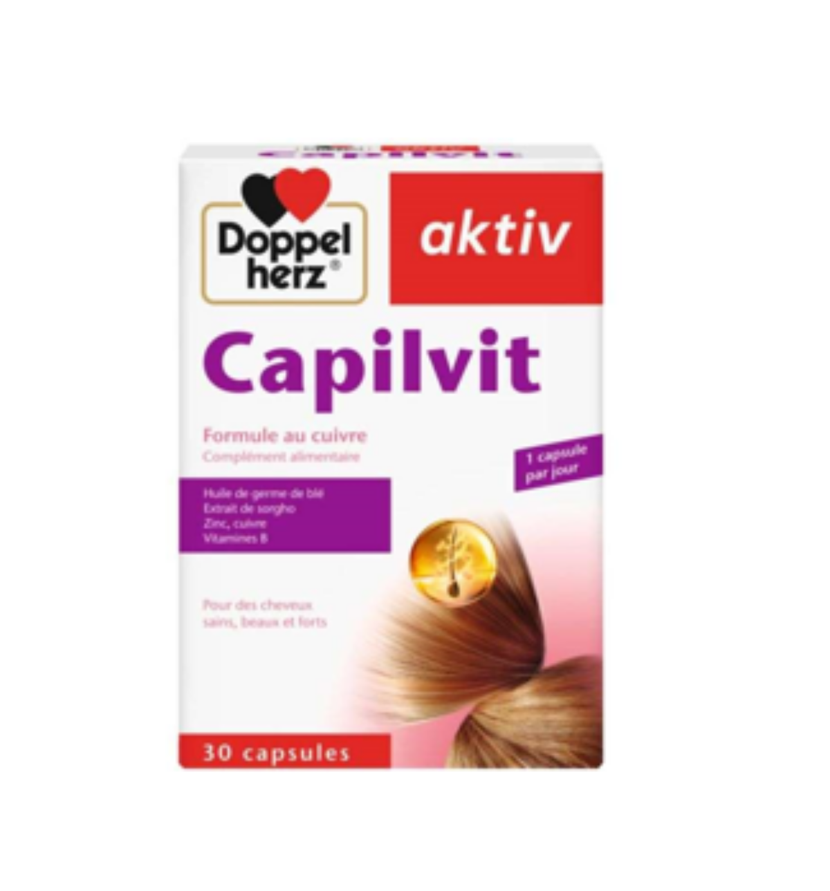 DOPPEL HERZ AKTIV CAPILVIT 30 CAPSULES DOPPEL HERZ AKTIV CAPILVIT 30 CAPSULES