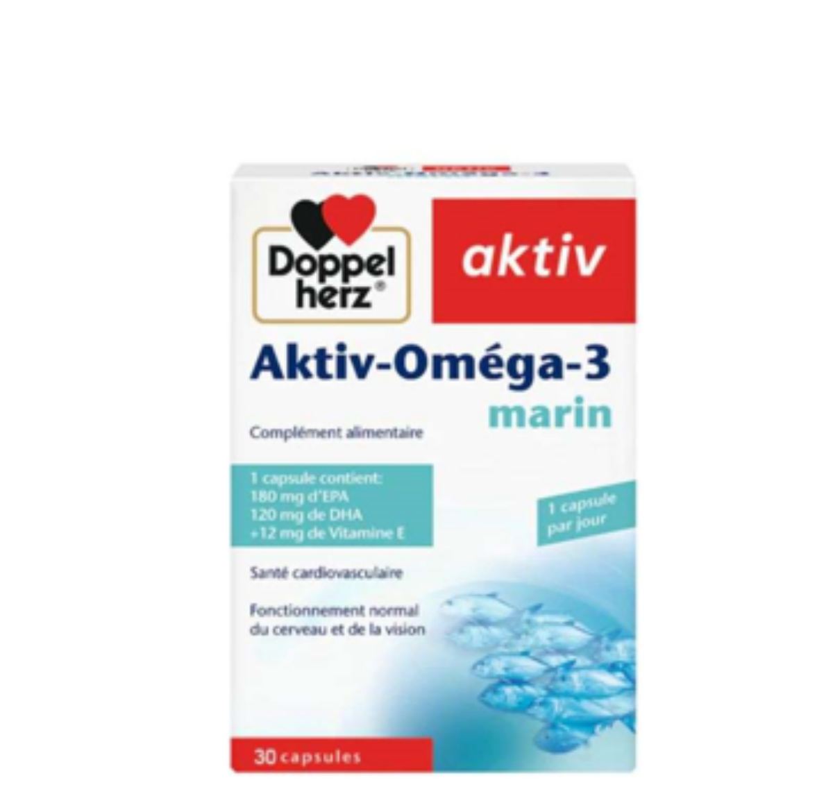 DOPPEL HERZ AKTIV OMEGA 3 MARIN 30 CAPSULES DOPPEL HERZ AKTIV OMEGA 3 MARIN 30 CAPSULES