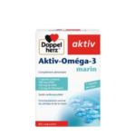 DOPPEL HERZ AKTIV OMEGA 3 MARIN 60 CAPSULES NEW