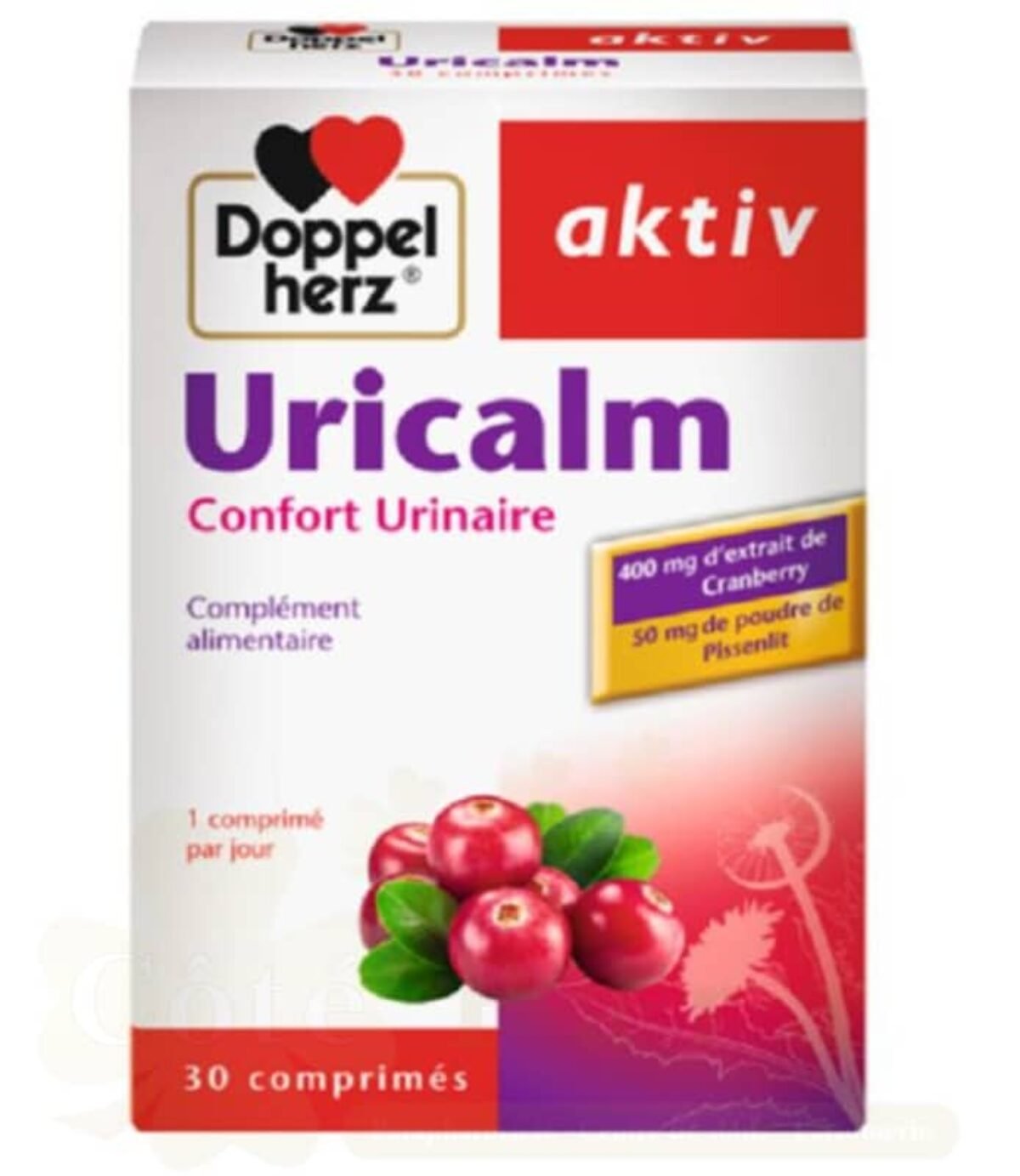 DOPPEL HERZ AKTIV URICALM 30 COMPRIMES DOPPEL HERZ AKTIV URICALM 30 COMPRIMES