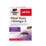 DOPPEL HERZ AKTIV VITAL YEUX + OMEGA-3 30 CAPSULES