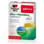 DOPPEL HERZ AKTIV ZINC+HISTIDINE 30 COMPRIMES NEW