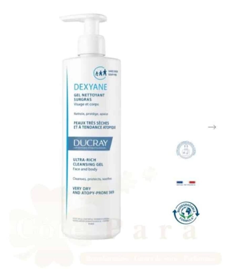 DUCRAY DEXYANE GEL NETTOYANT SURGRAS 400ML