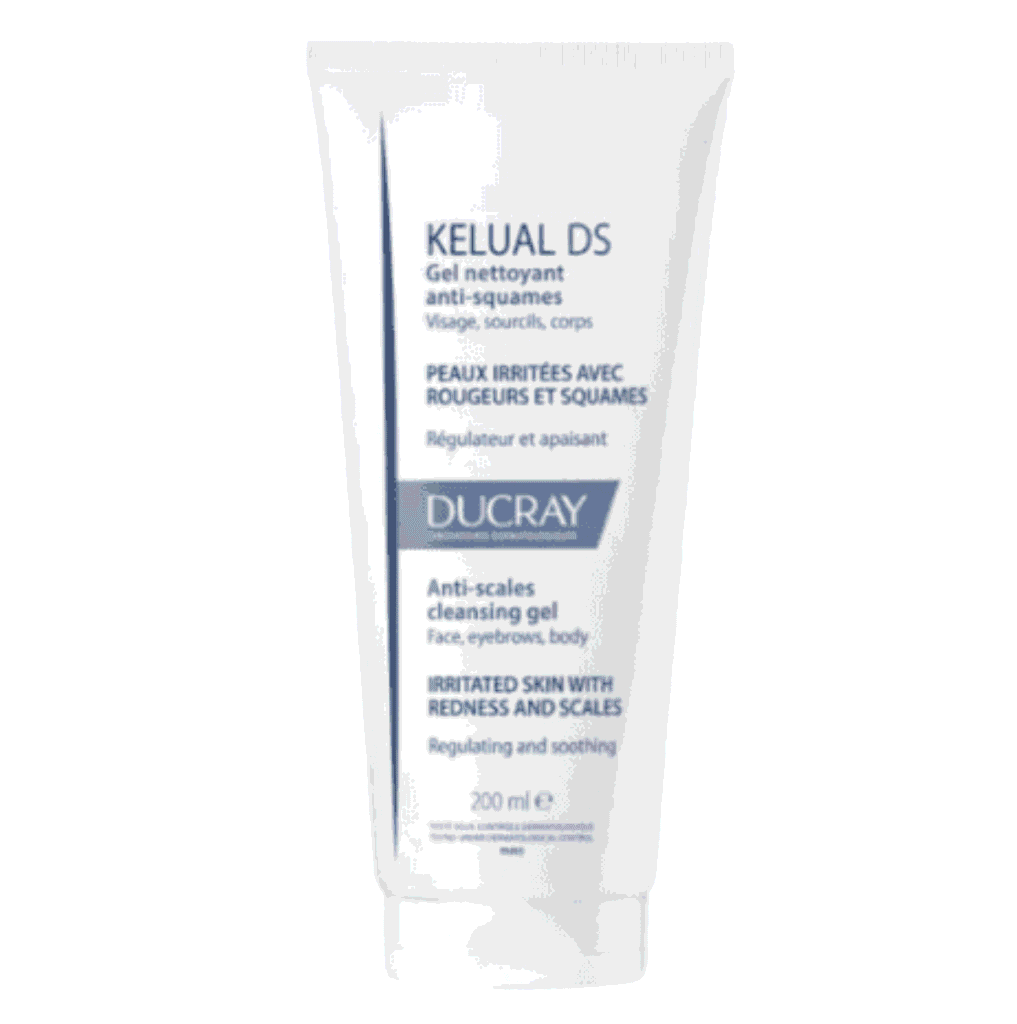DUCRAY KELUAL DS GEL NETTOYANT ANTI SQUAMES 200ML