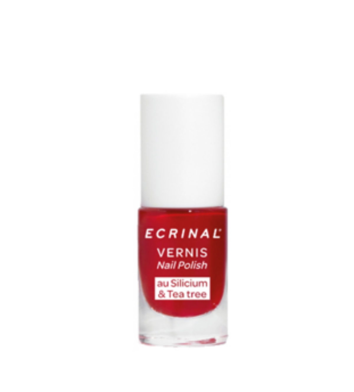 ECRINAL VERNIS SILICIUM & TEA TREE ROUGE PASSION 5ML ECRINAL VERNIS SILICIUM & TEA TREE ROUGE PASSION 5ML