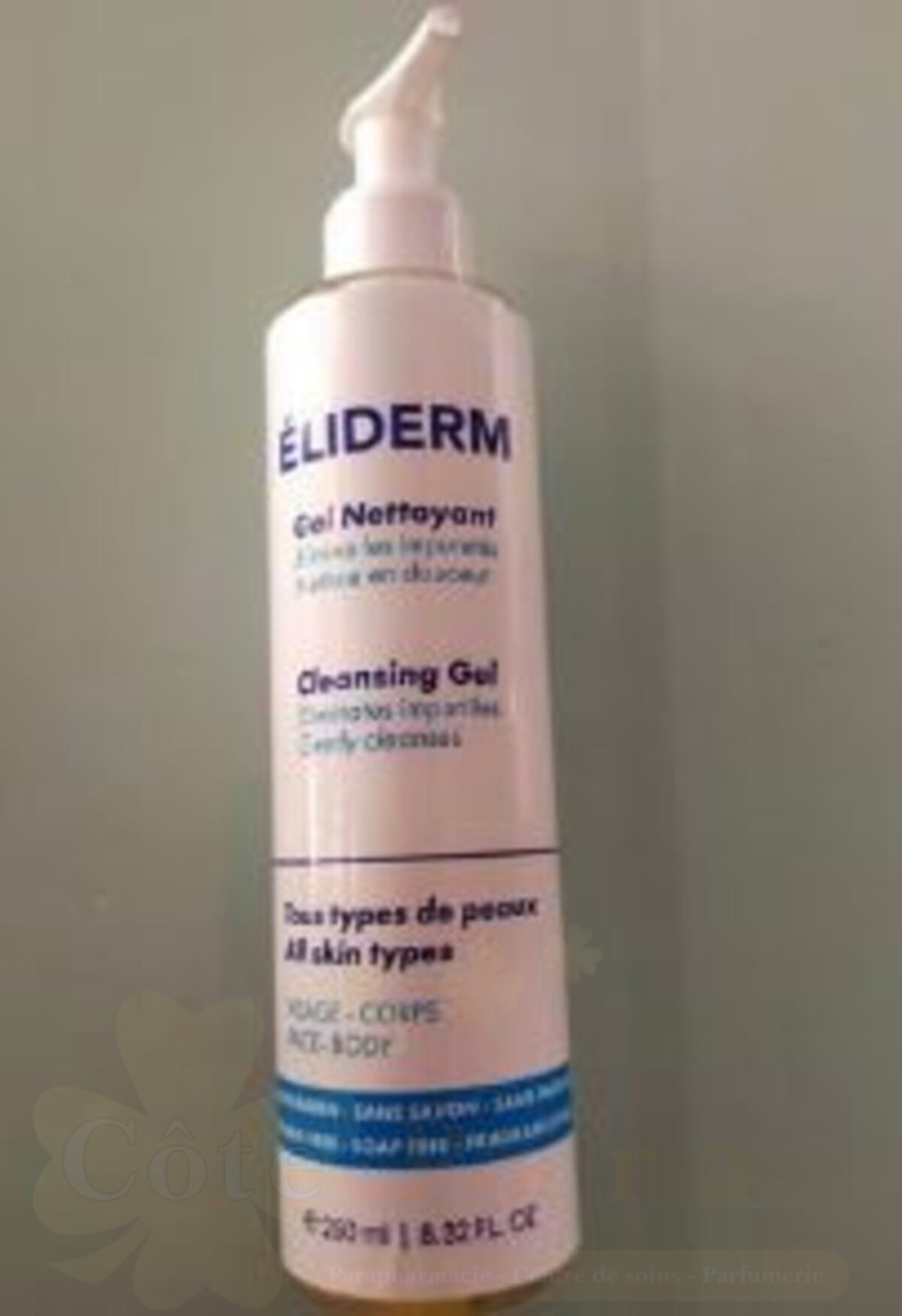 ELIDERM GEL NETTOYANT 250ML ELIDERM GEL NETTOYANT 250ML