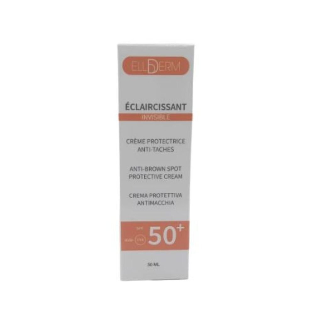 ELLDERM ECRAN CREME PROTECTRICE ANTI TACHES INVISIBLE SPF50+ 50ML
