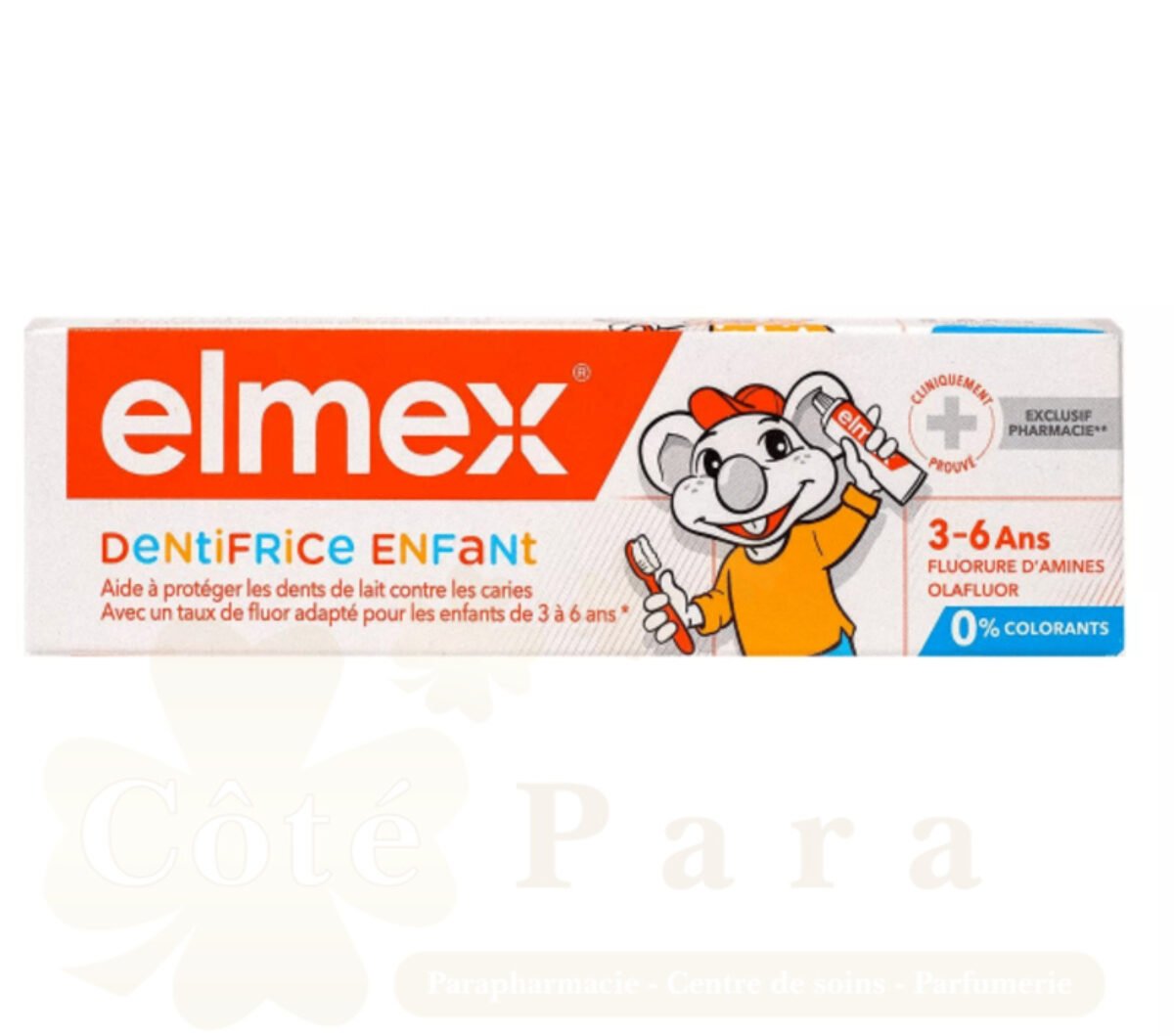 ELMEX DENTIFRICE ENFANT 3-6 ANS 50ML ELMEX DENTIFRICE ENFANT 3-6 ANS 50ML