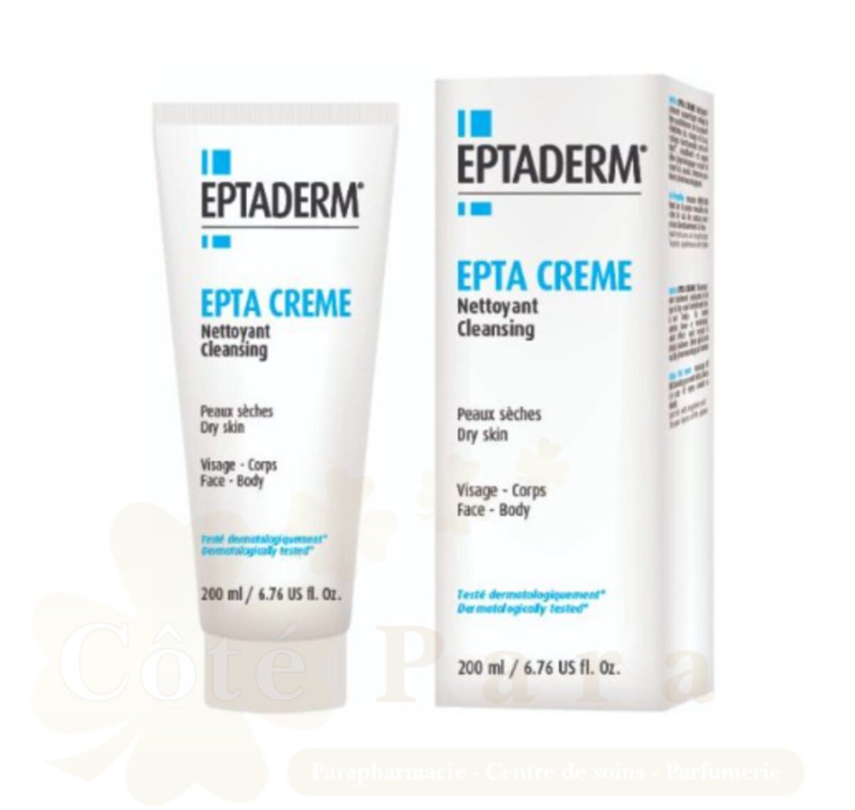 EPTADERM EPTA CREME NETTOYANTE P-SECHE 200ML NEW EPTADERM EPTA CREME NETTOYANTE P-SECHE 200ML NEW