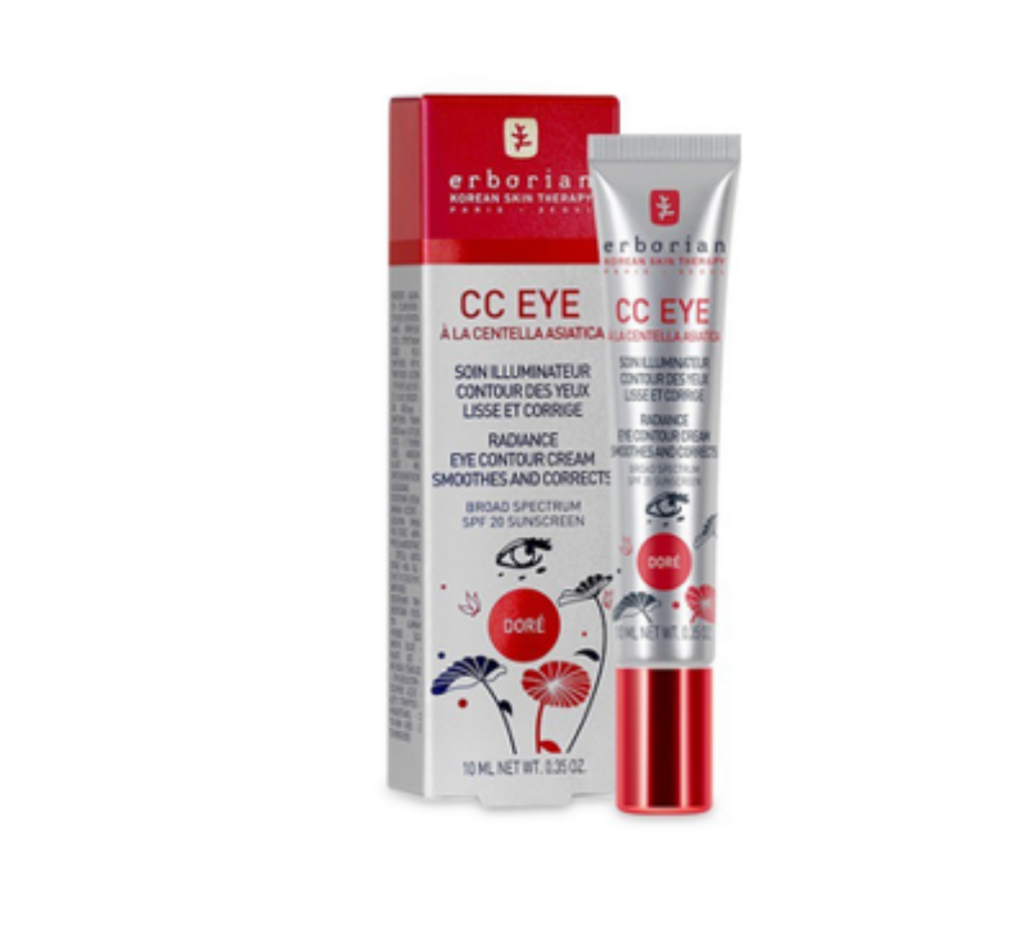 ERBORIAN CC EYE SOIN ILLUMINATEUR CONTOUR DE YEUX DORE 10ML