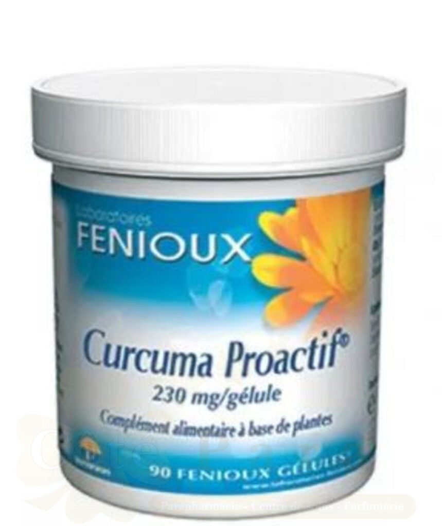 FENIOUX CURCUMA PROACTIF PILLULIER 90 GÉLULES