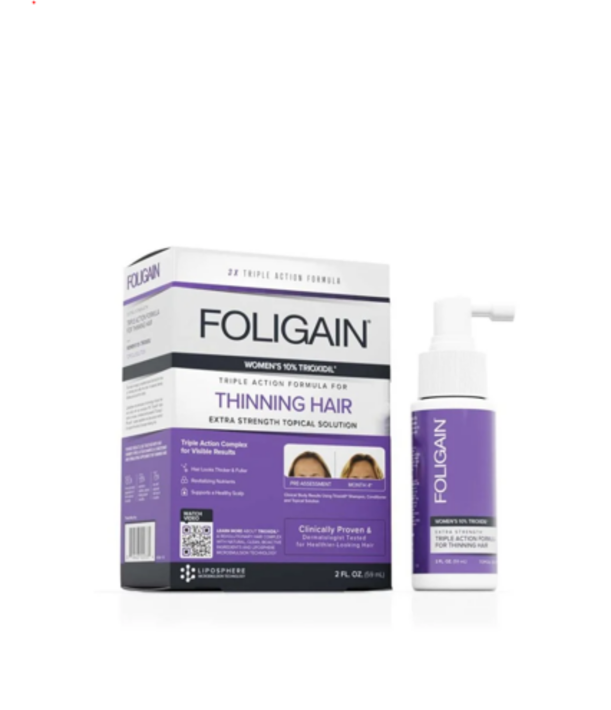 FOLIGAIN FEMME TRIPLE ACTION LOTION TRIOXIDIL 10% 59ML FOLIGAIN FEMME TRIPLE ACTION LOTION TRIOXIDIL 10% 59ML