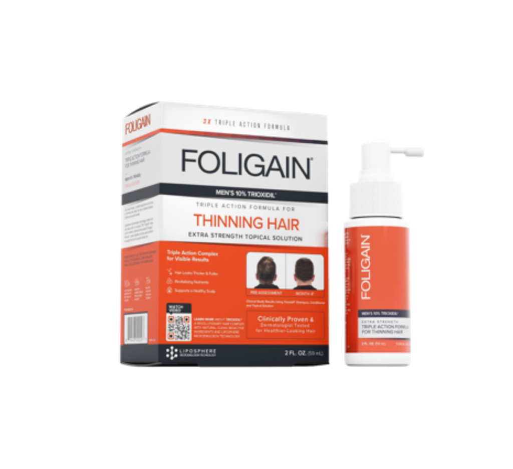 FOLIGAIN HOMME TRIPLE ACTION LOTION TRIOXIDIL 10% 59ML