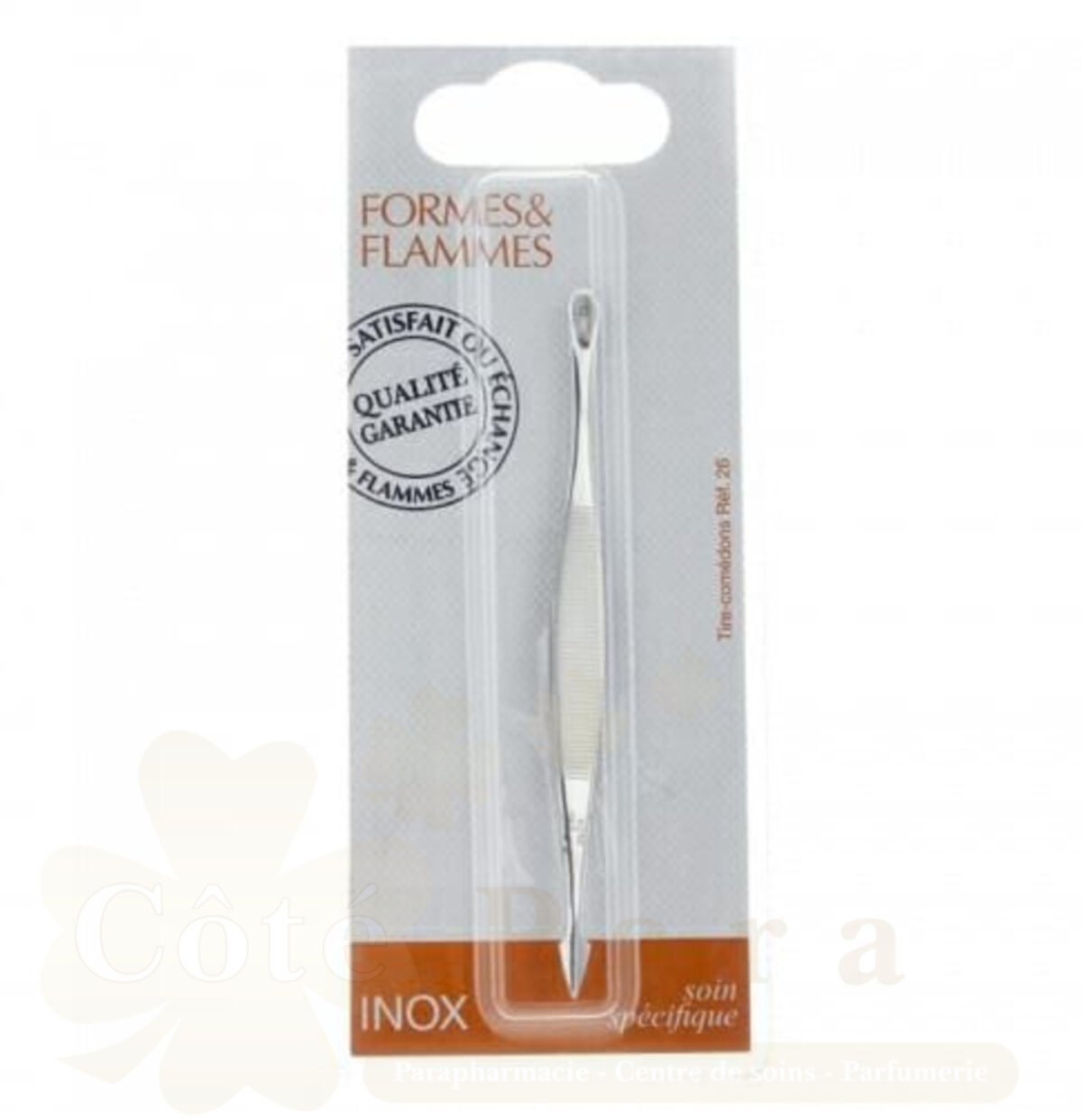 FORMES&FLAMMES TIRE COMEDONS ACIER INOXYDABLE REF 26 FORMES&FLAMMES TIRE COMEDONS ACIER INOXYDABLE REF 26