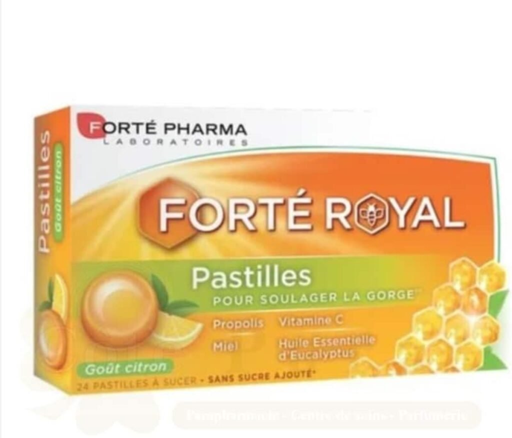 FORTE PHARMA FORTE ROYAL 24 PASTILLES CITRON