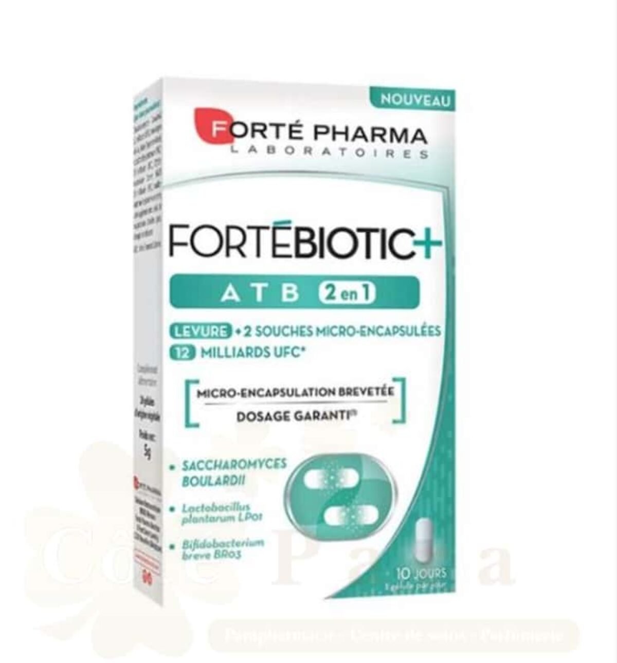FORTE PHARMA FORTEBIOTIC+ ATB 2EN1 10GELULES FORTE PHARMA FORTEBIOTIC+ ATB 2EN1 10GELULES