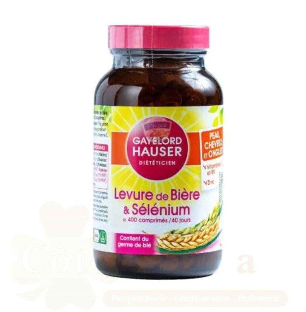 GAYELORD HAUSER LEVURE DE BIERE + SELENIUM 400 CAPSULES
