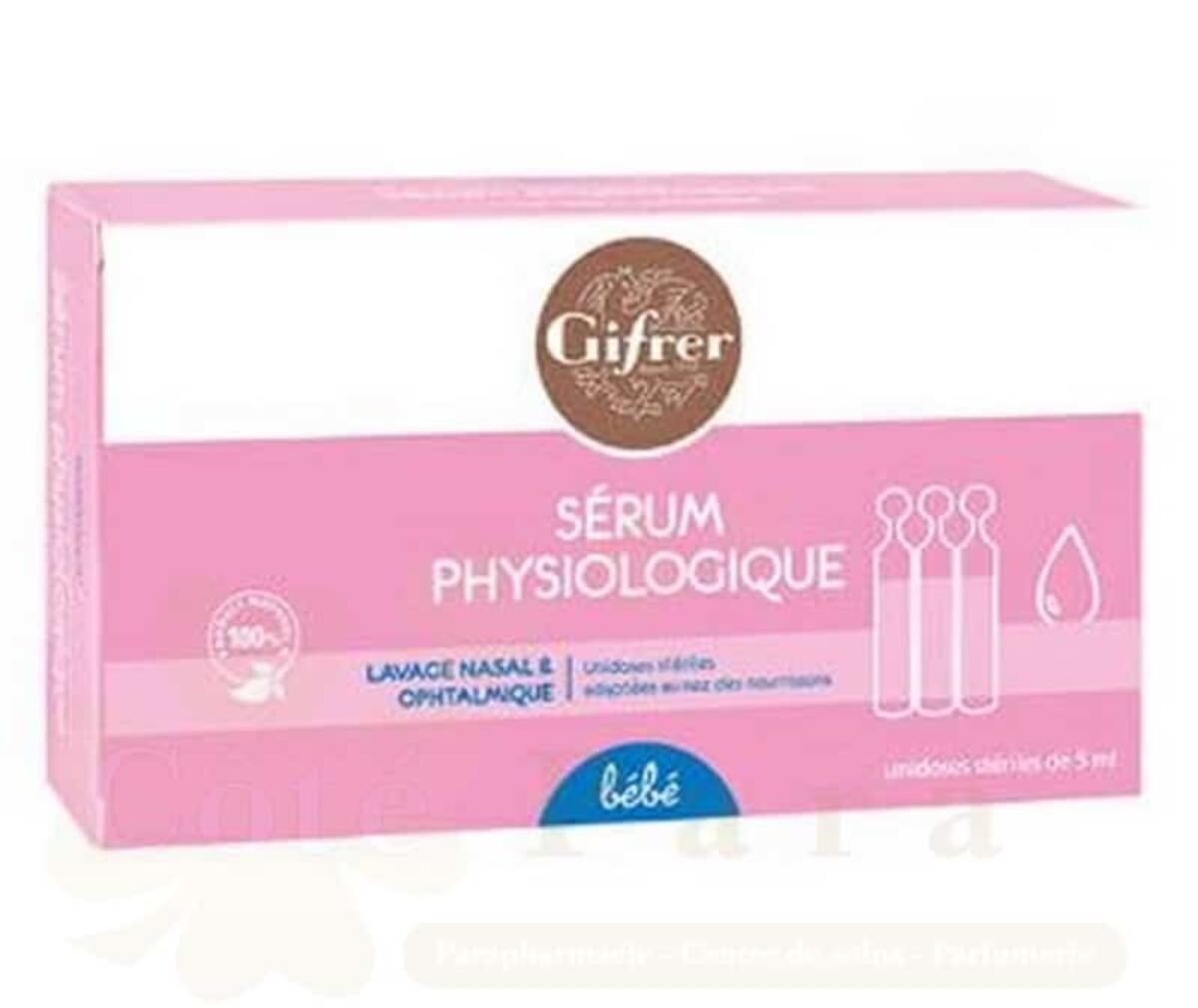 GIFRER SERUM PHYSIOLOGIQUE 12*5ML GIFRER SERUM PHYSIOLOGIQUE 12*5ML