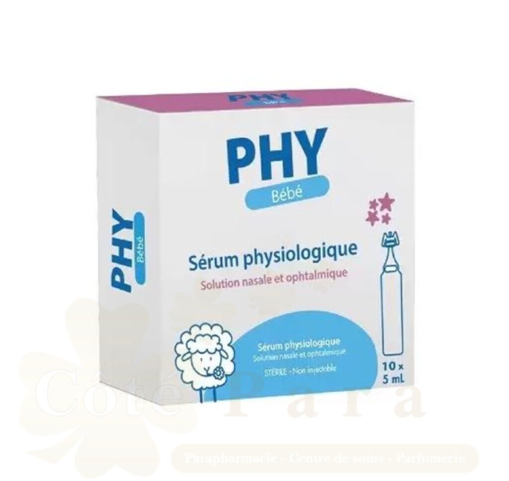 GILBERT PHY SERUM PHYSIOLOGIQUE 10*5ML