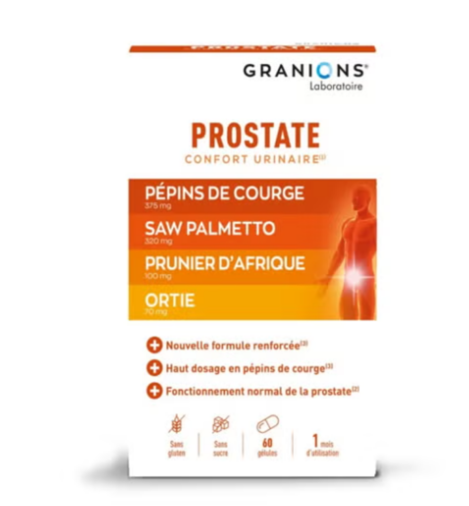 GRANIONS CONFORT URINAIRE 40 GELULES