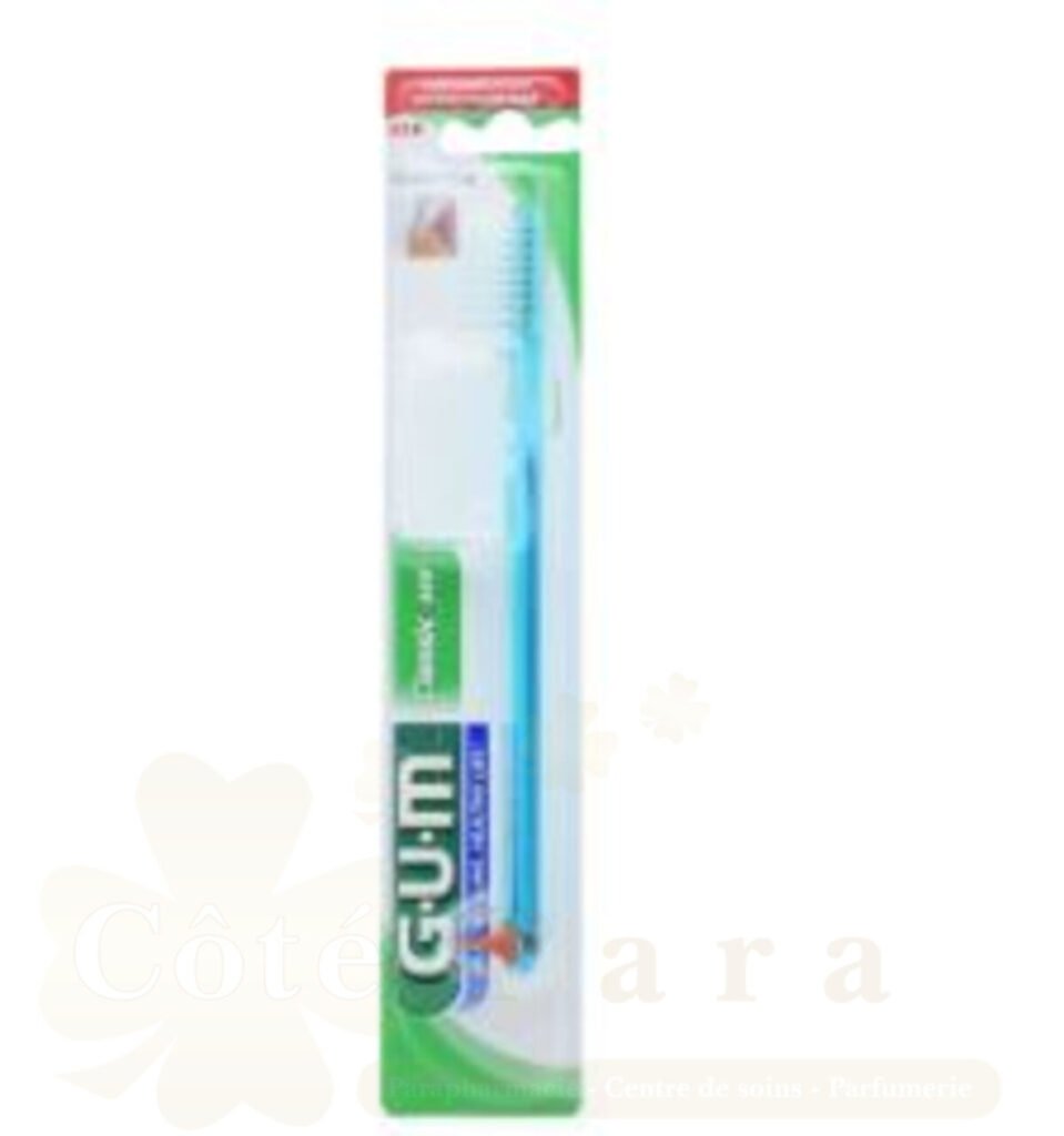 GUM BROSSE A DENT CLASSIQUE SOUPLE TETE COMPACTE 409