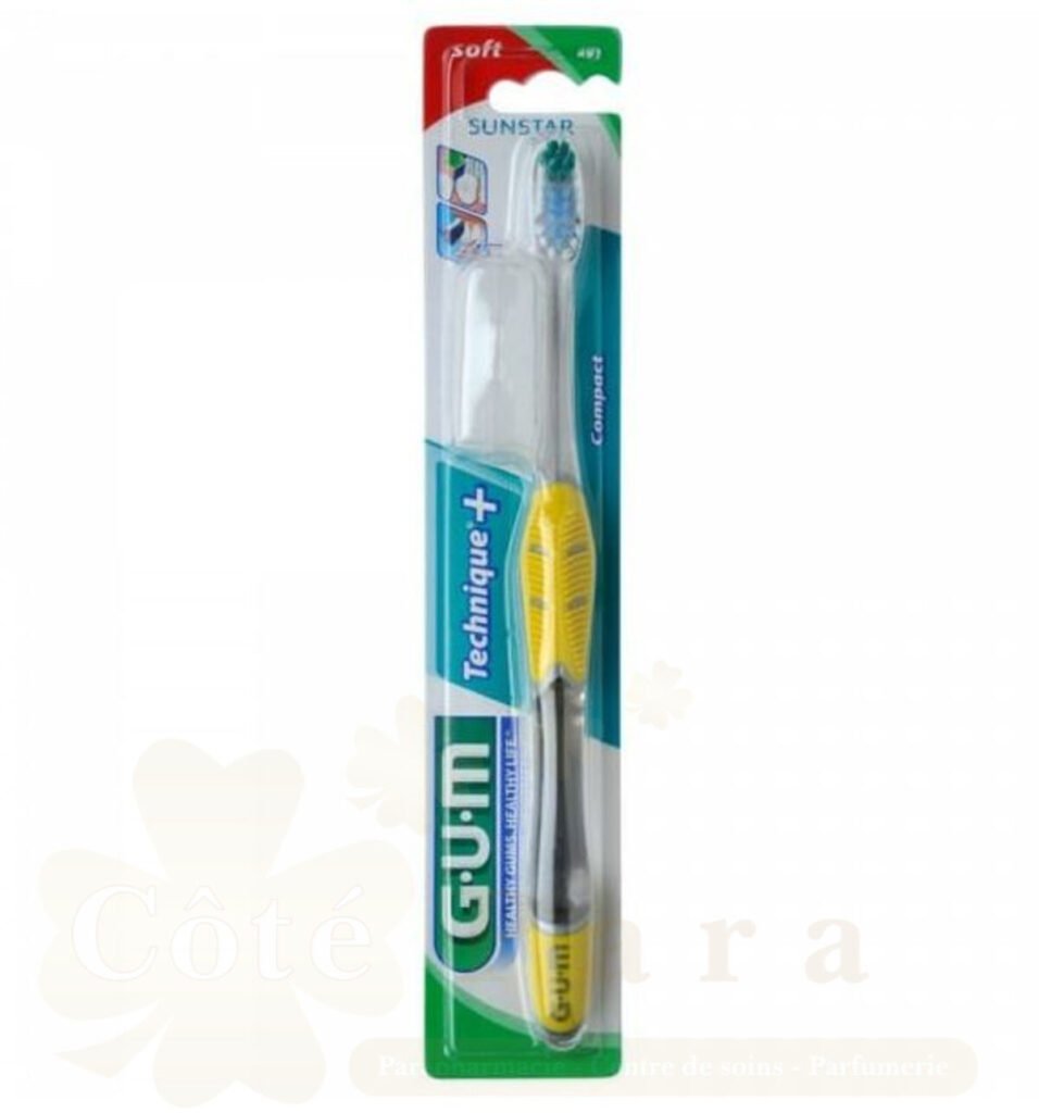 GUM BROSSE A DENTS TECHNIQUE SOUPLE REF 491