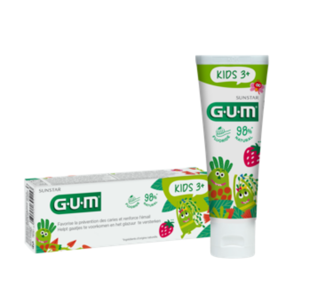 GUM DENTIFRICE KIDS +3 ANS 3000 NEW