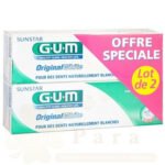 GUM DENTIFRICE ORIGINAL WHITE LOT DE 2 REF1745/2