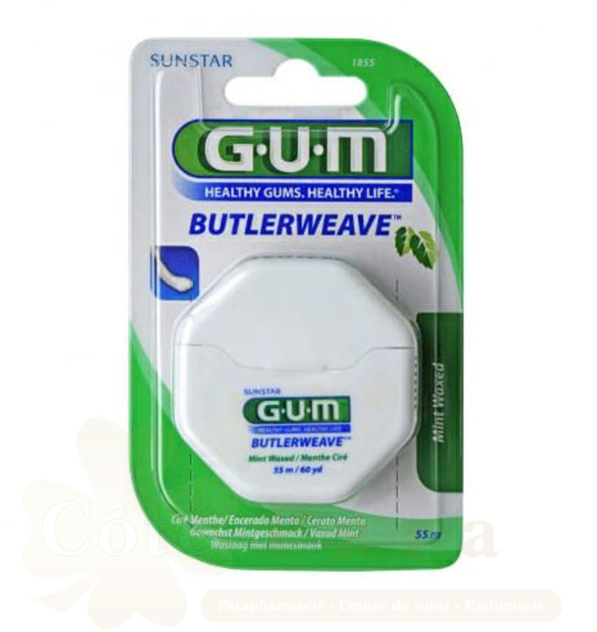 GUM FIL DENTAIRE CIRE MENTHOLE 1855 GUM FIL DENTAIRE CIRE MENTHOLE 1855