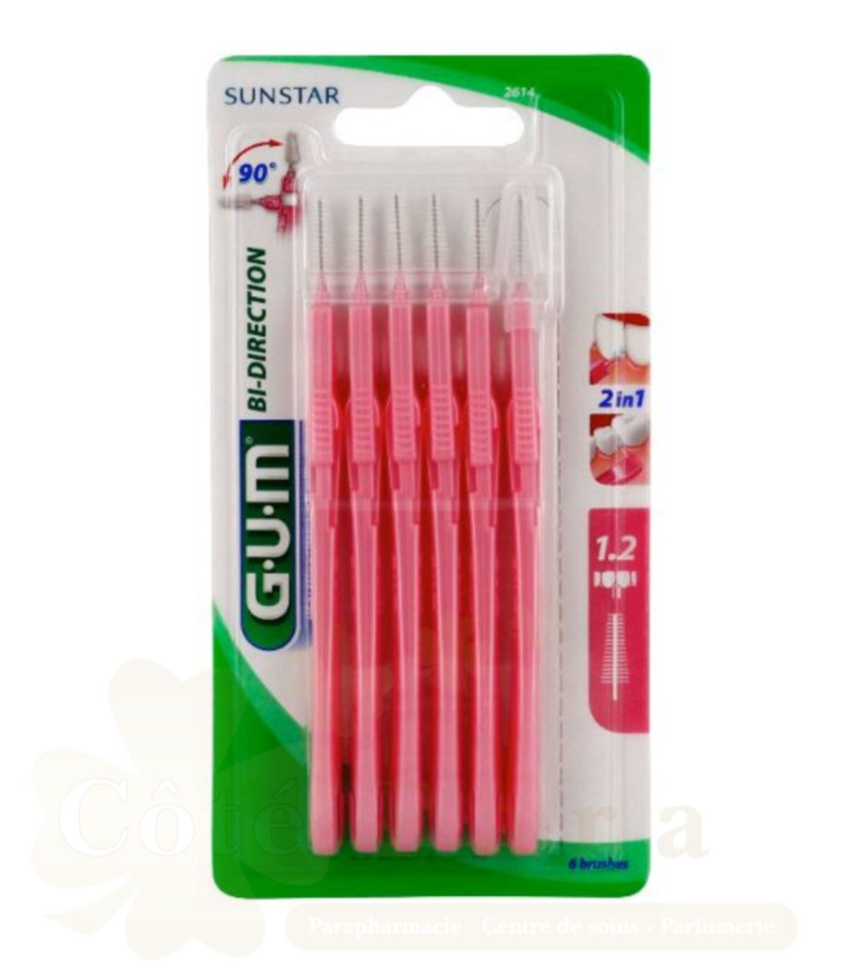 GUM PROXABRUSH 1.2MM FINE REF 2614 GUM PROXABRUSH 1.2MM FINE REF 2614