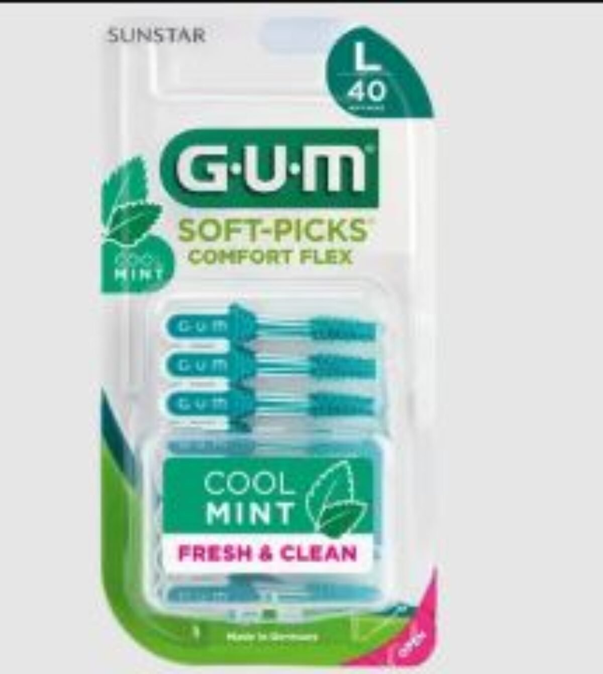GUM SOFT PICKS COMFORT FLEX MENTHOLE LARGE/40 671 GUM SOFT PICKS COMFORT FLEX MENTHOLE LARGE/40 671