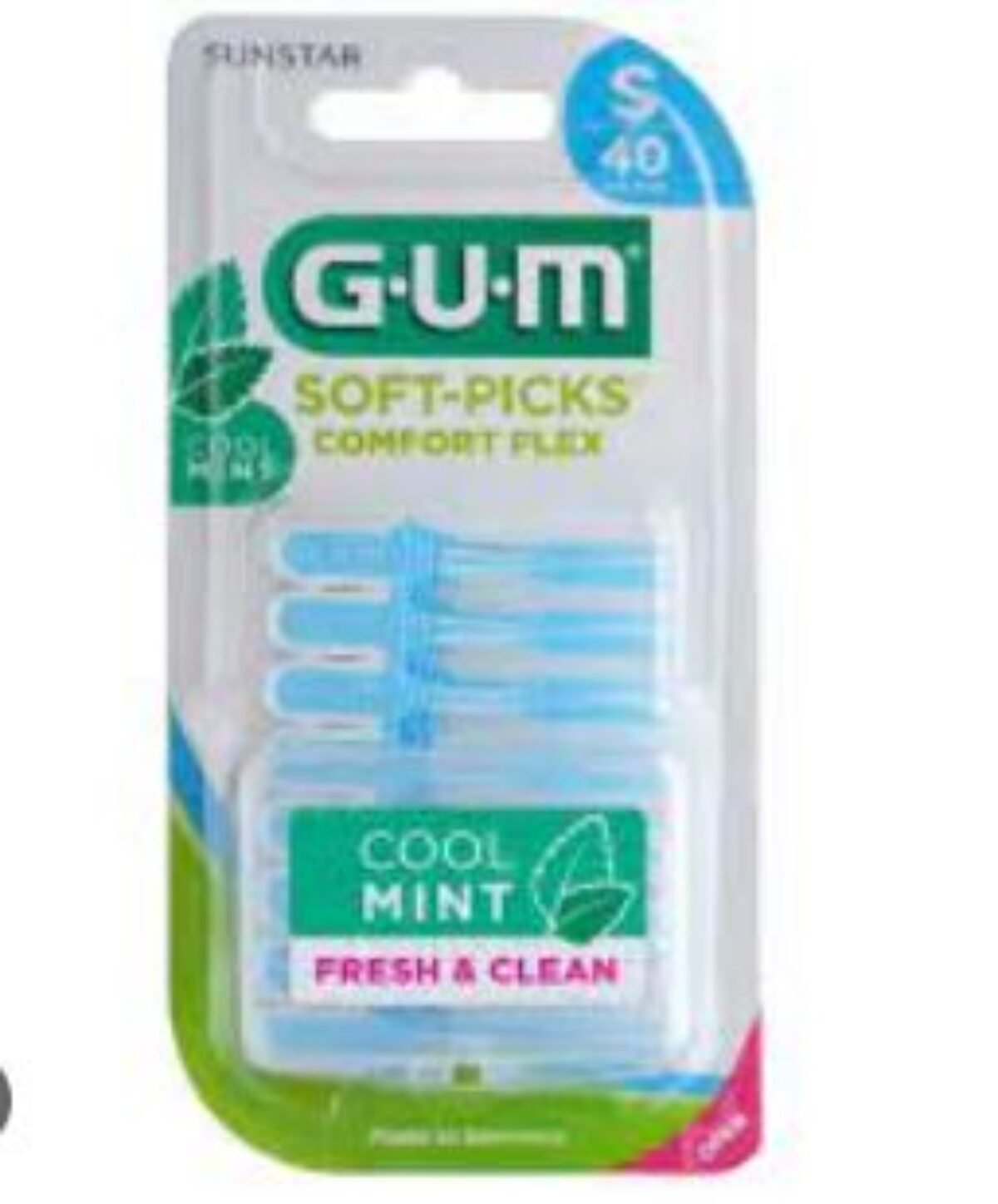 GUM SOFT PICKS COMFORT FLEX MENTHOLE SMALL/40 669 GUM SOFT PICKS COMFORT FLEX MENTHOLE SMALL/40 669