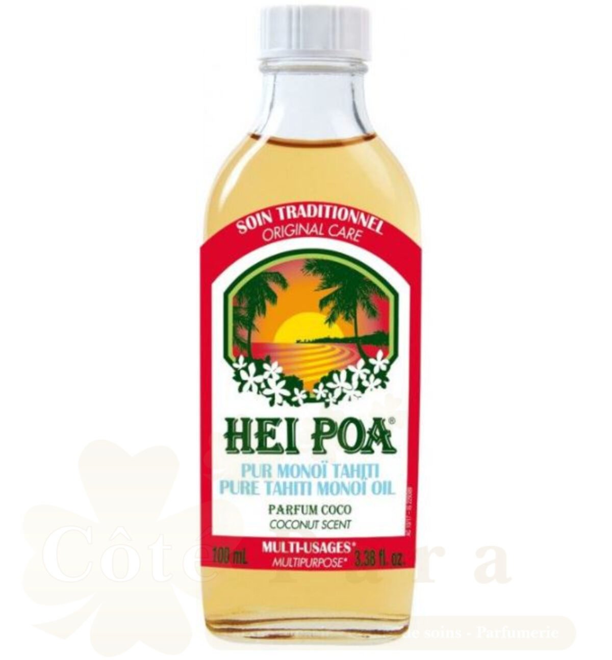 HEI POA PUR MONOI TAHITI TIARE 100ML HEI POA PUR MONOI TAHITI TIARE 100ML
