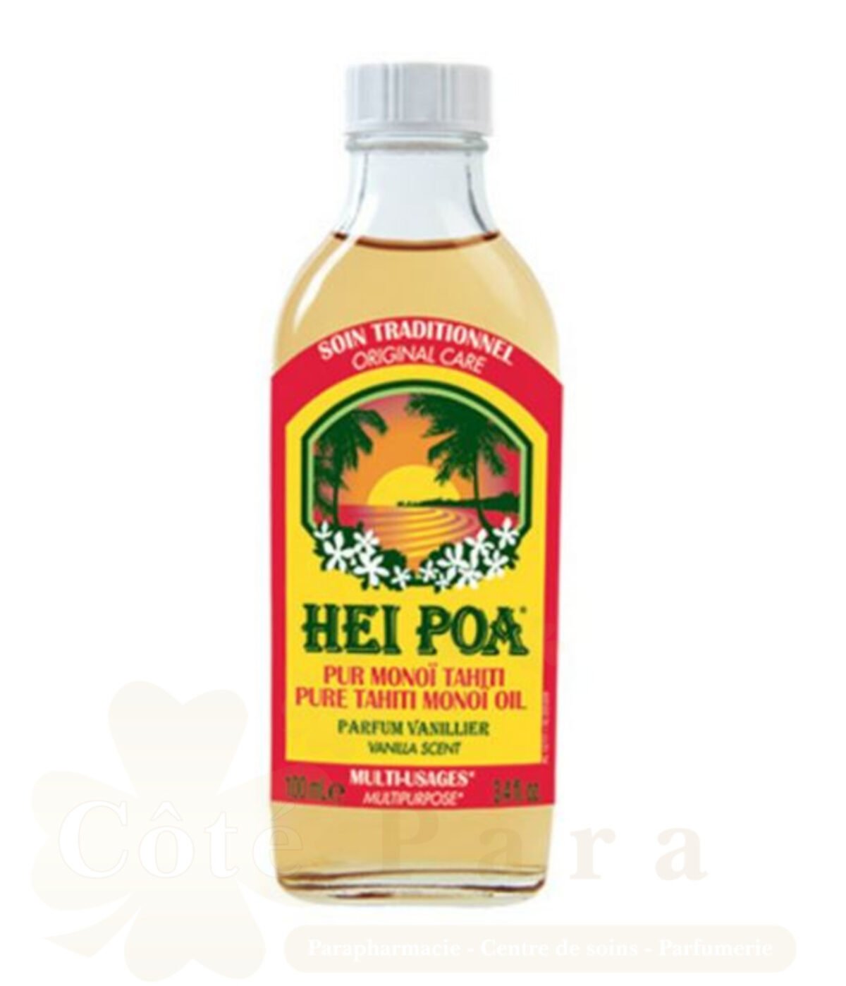 HEI POA PUR MONOI VANILLIER 100ML HEI POA PUR MONOI VANILLIER 100ML