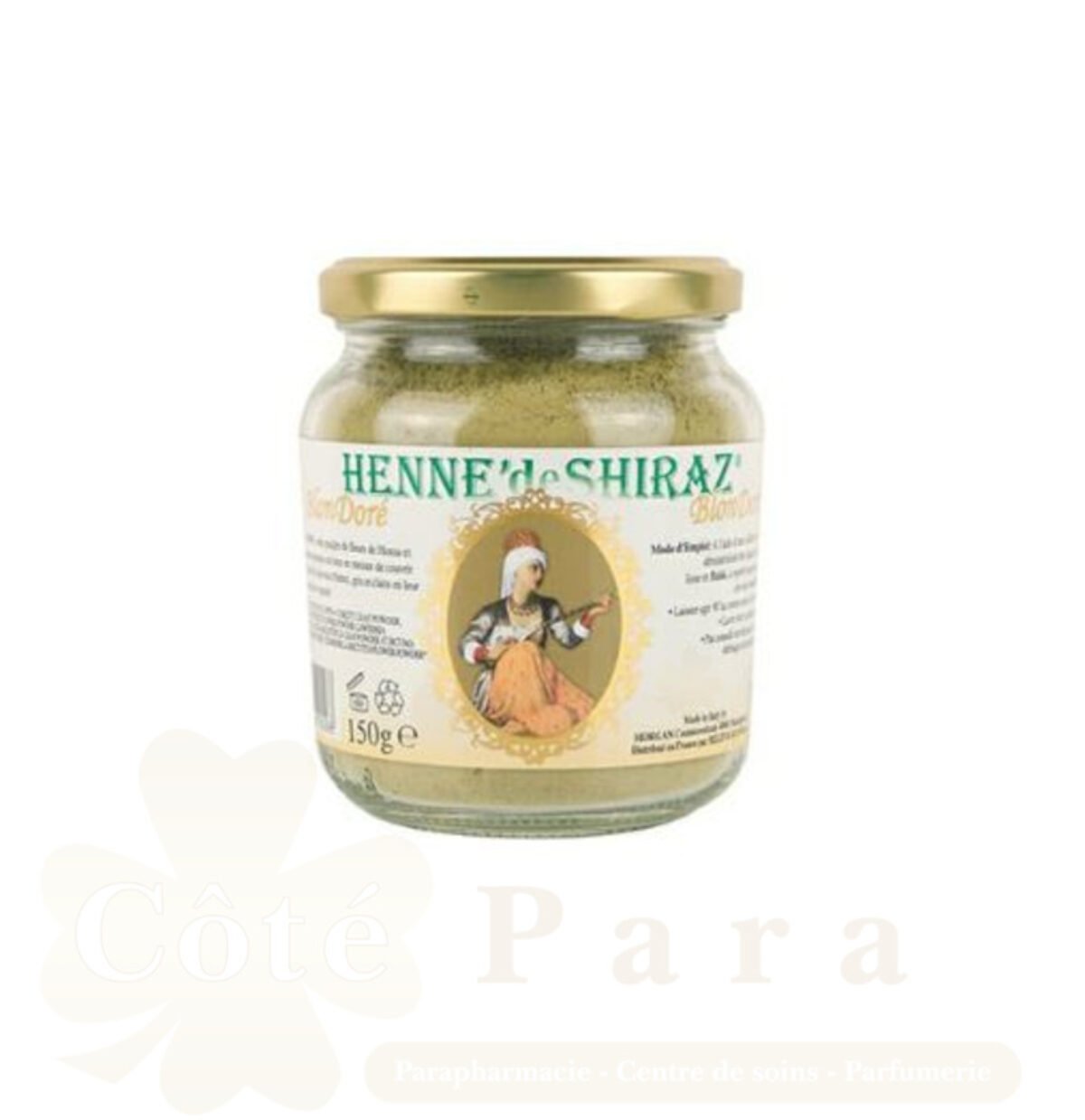 HENNE DE SHIRAZ BLOND DORE 150G HENNE DE SHIRAZ BLOND DORE 150G