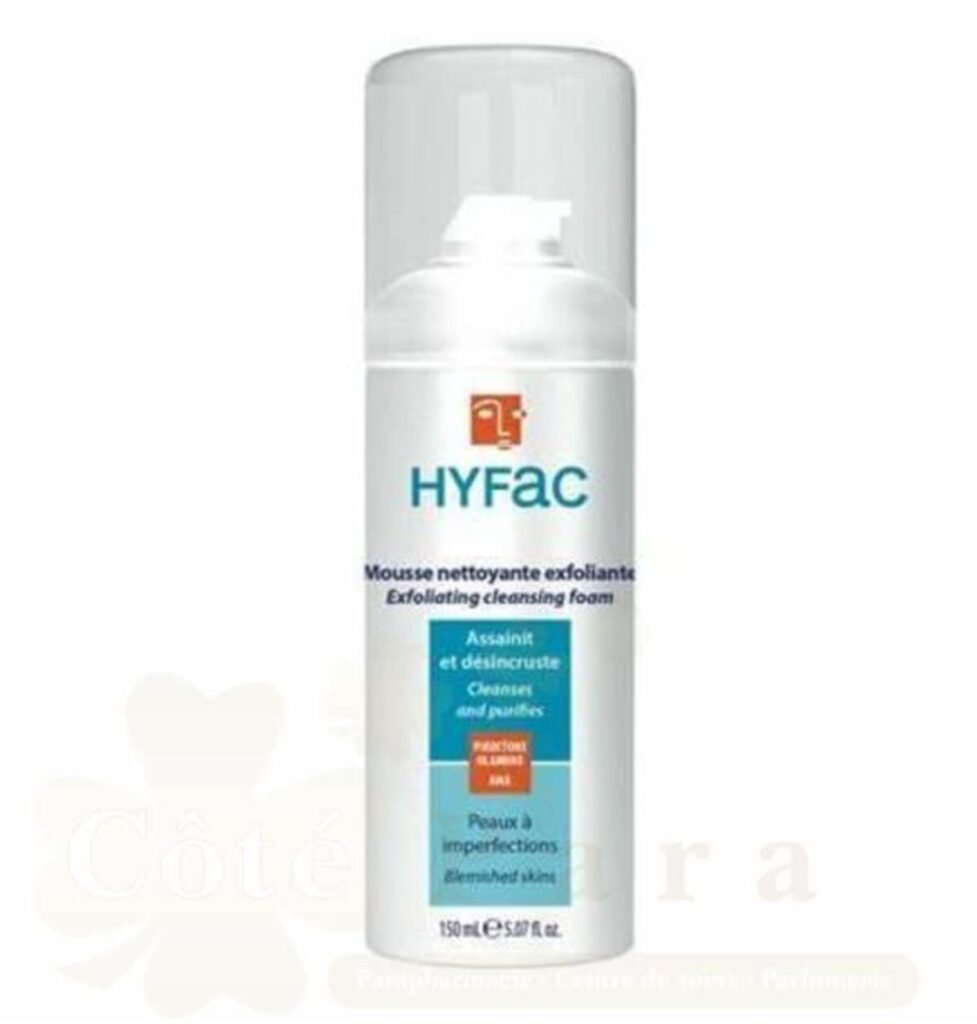 HYFAC MOUSSE NETTOYANTE EXFOLIANTE 150ML