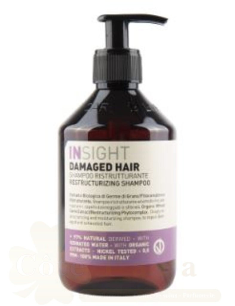 INSIGHT DAMAGED HAIR RESTRUCTURIZING SHAMPOO 400ML
