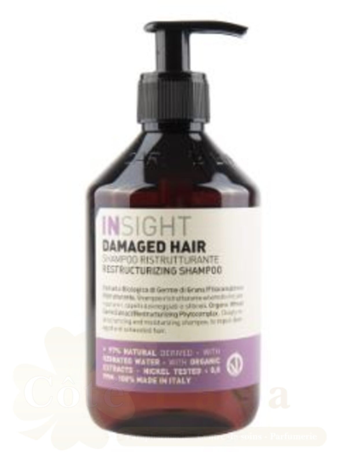 INSIGHT DAMAGED HAIR RESTRUCTURIZING SHAMPOO 400ML INSIGHT DAMAGED HAIR RESTRUCTURIZING SHAMPOO 400ML