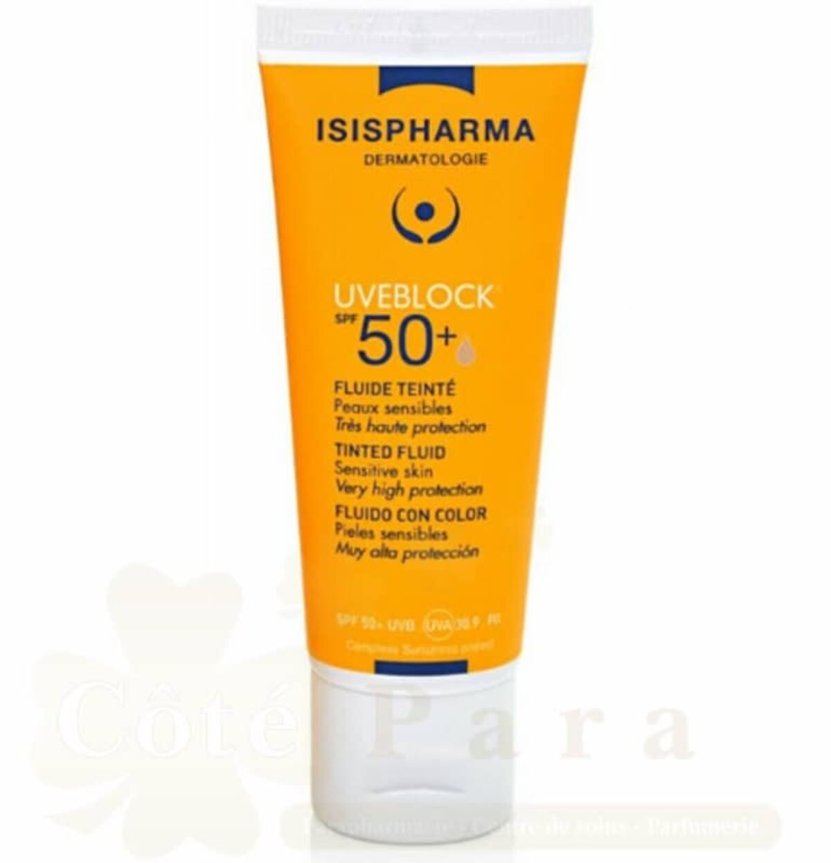 ISIS PHARMA UVEBLOCK FLUIDE TOUCHER SEC TEINTE CLAIRE 40ML ISIS PHARMA UVEBLOCK FLUIDE TOUCHER SEC TEINTE CLAIRE 40ML