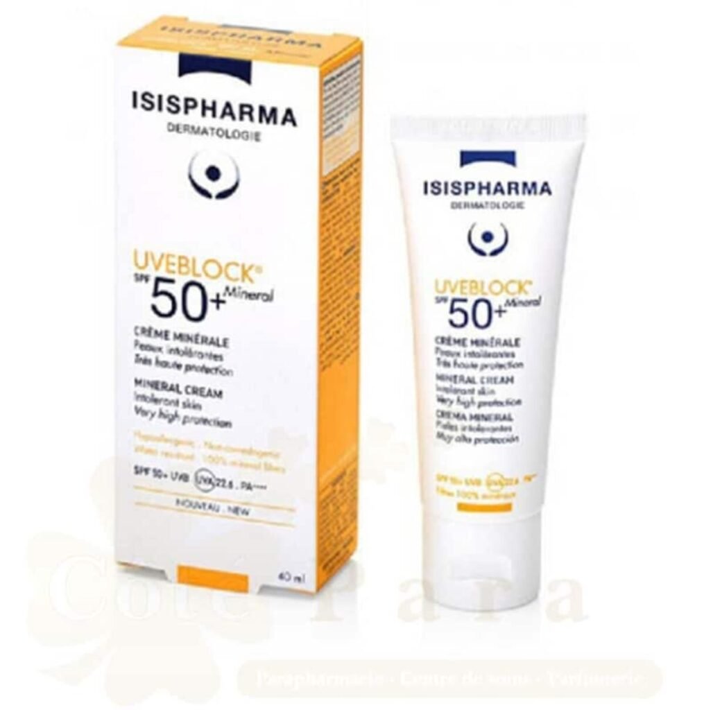 ISIS PHARMA UVEBLOCK MINERAL INVISIBLE SPF50 40ML