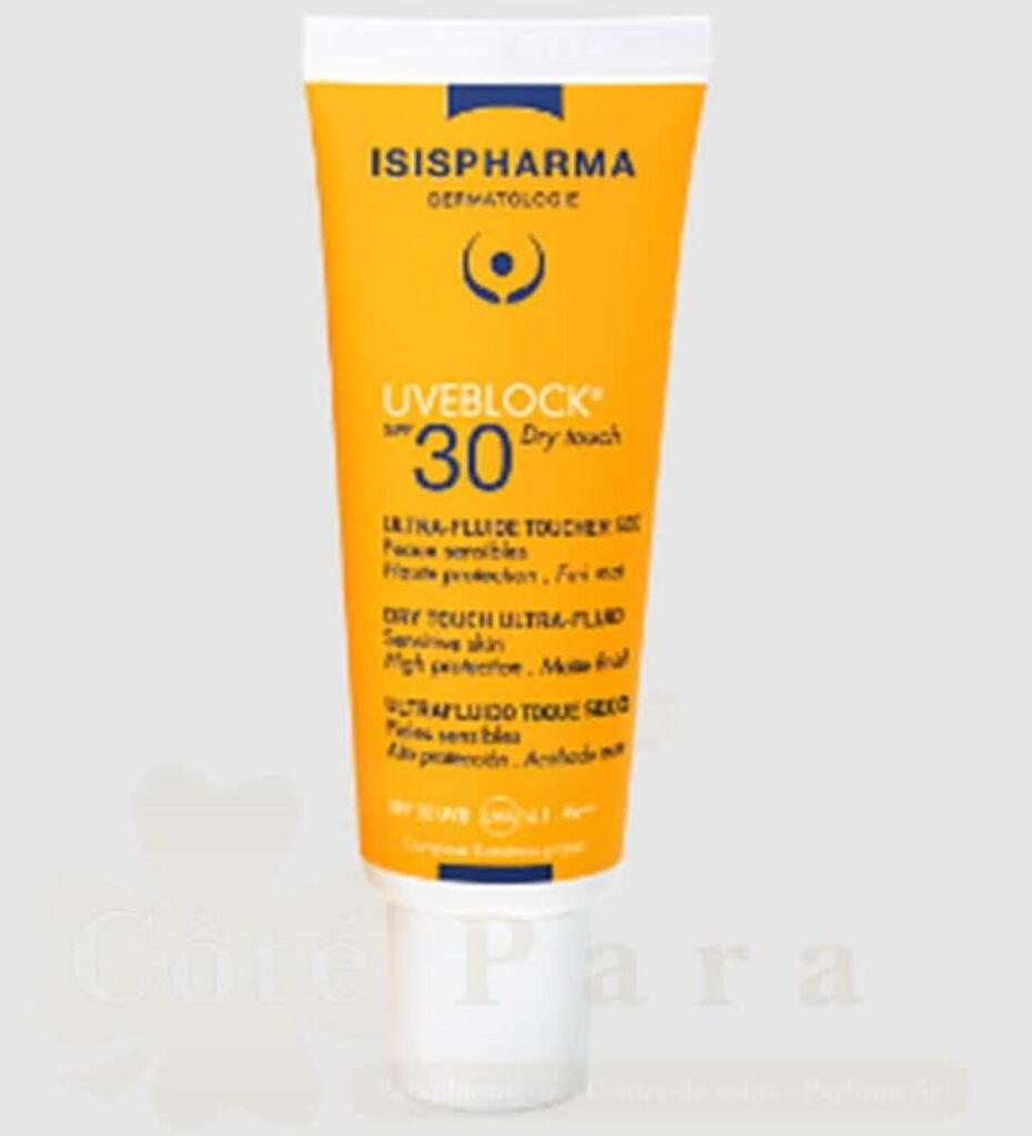 ISIS PHARMA UVEBLOCK ULTRA FLUIDE TOUCHER SEC SPF30 40ML