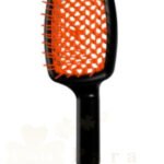 JANEKE BRUSH DETANGLER BLACK ORANGE SP508A NAS