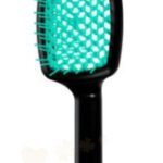 JANEKE BRUSH DETANGLER BLACK TURQUOISE SP508A NTS