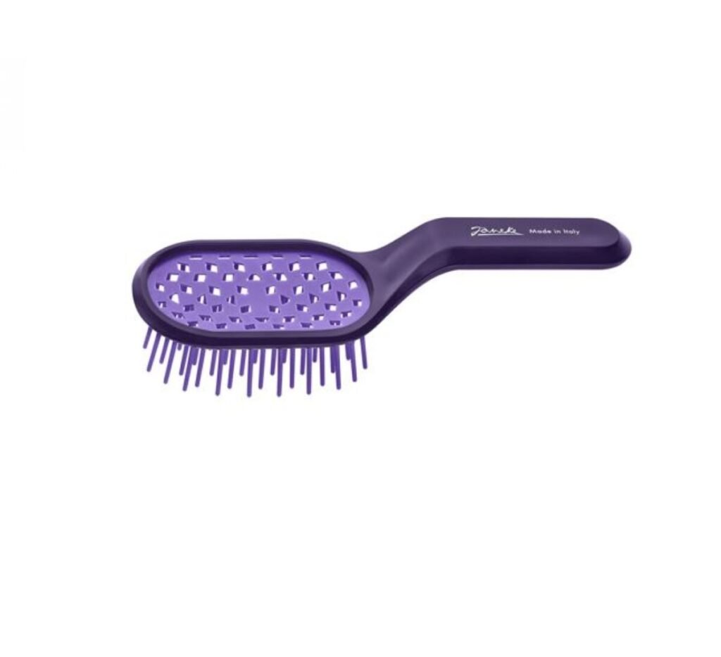 JANEKE HAIRBRUSH CURVEY BAG PNEUMATIC PURPLE SP507 VIO