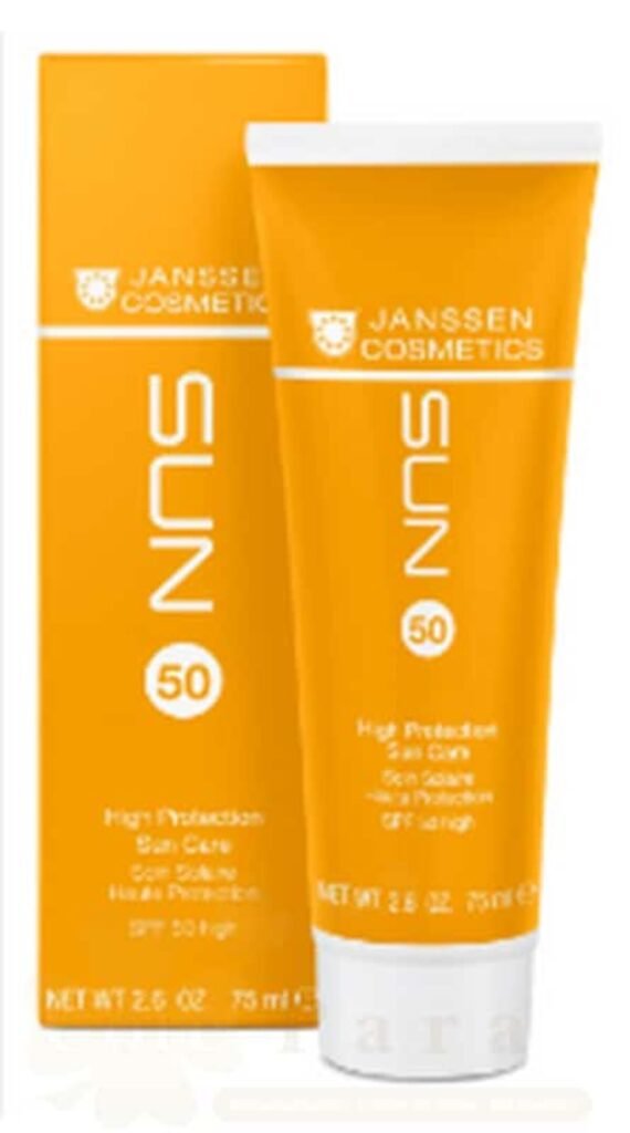 JANSSEN COSMETICS HIGH PROTECTION SUN CARE SPF 50 75ML