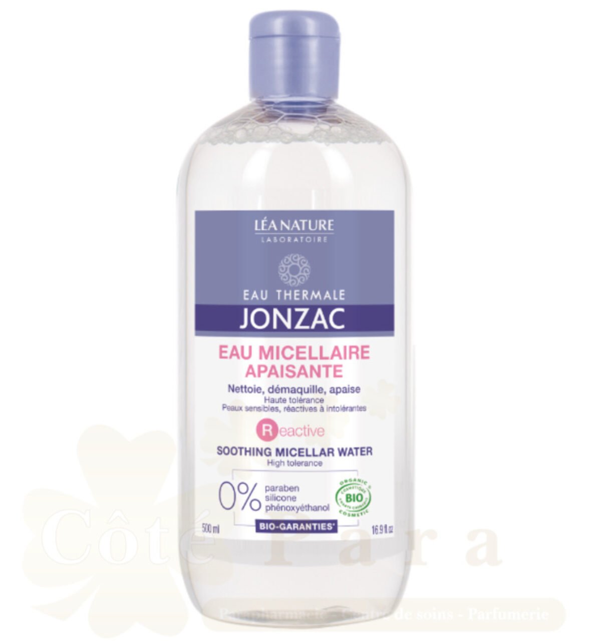 JONZAC EAU MICELLAIRE APAISANTE 500ML JONZAC EAU MICELLAIRE APAISANTE 500ML