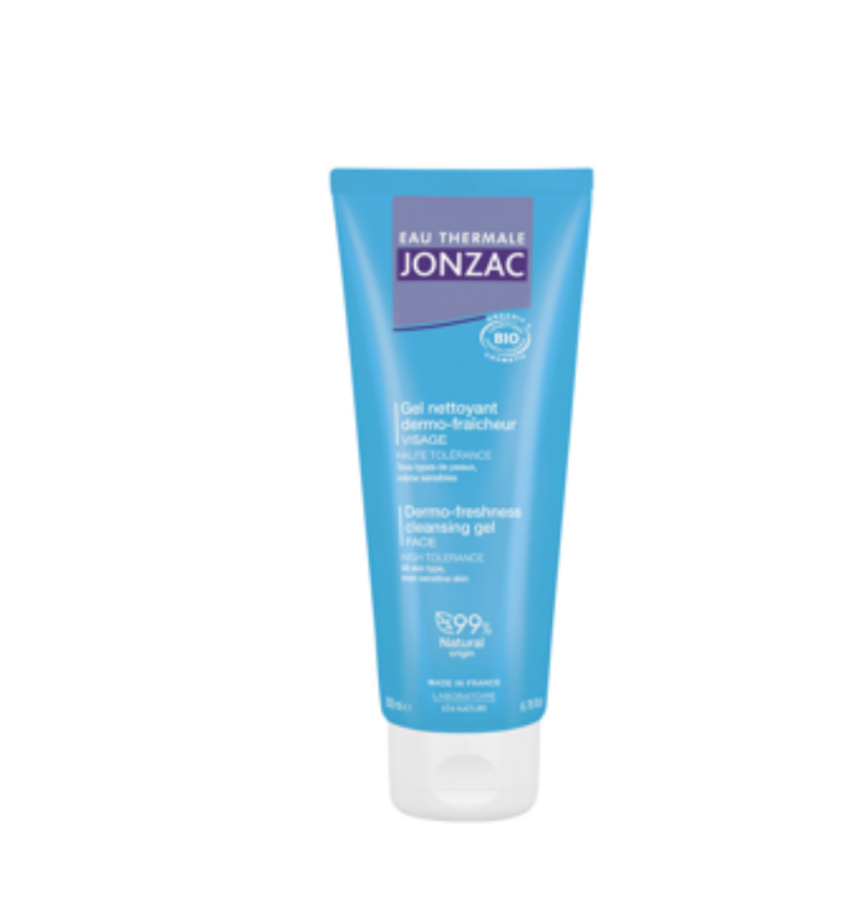 JONZAC GEL NETTOYANT DERMO FRAICHEUR VISAGE 200ML
