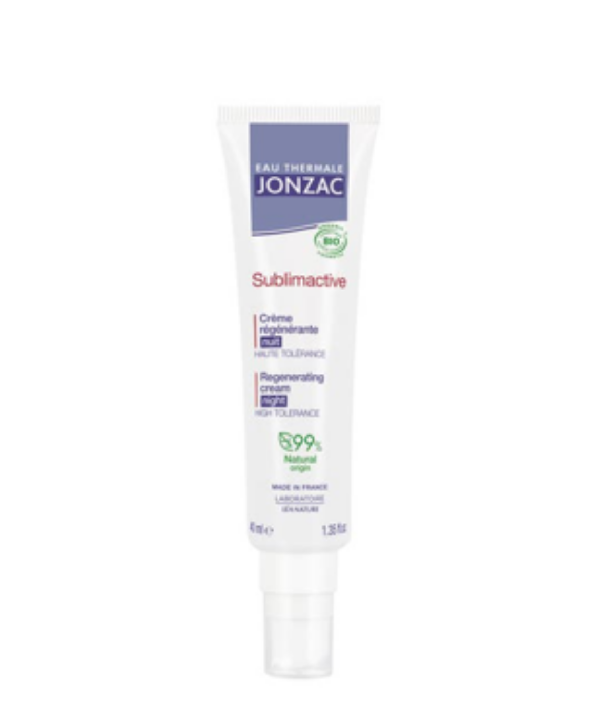 JONZAC SUBLIMACTIVE CREME REGENERANTE NUIT 40ML JONZAC SUBLIMACTIVE CREME REGENERANTE NUIT 40ML
