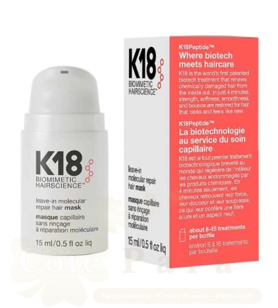 K18 LEAVE IN REPAIR HAIR MASK 15ML